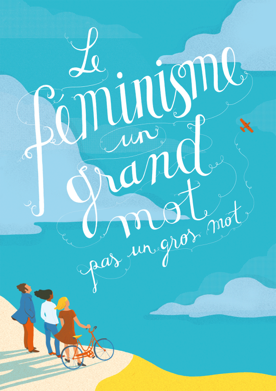 Affiche, Féminisme, Cfdt