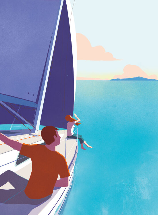 Affiche, "A l'horizon! Le progrès social au 21e siecle